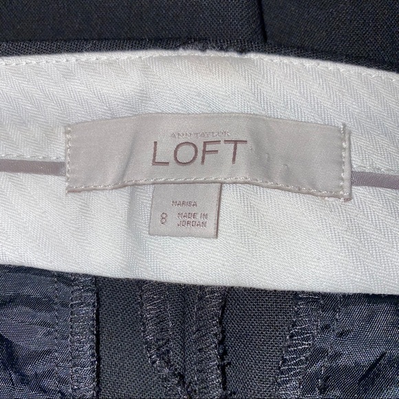 Ann Taylor Loft Women's Black Dress Pants (8) - Picture 3 of 5